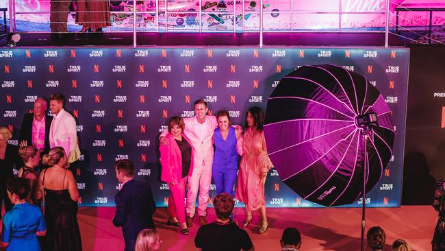 Attendees at the True Spirit Netflix global premiere at Brisbane Powerhouse. Picture: Adam Shaw