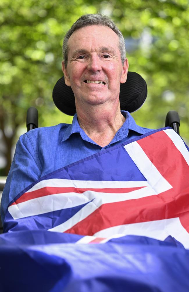 Daniher says it’s a ‘strange, surreal feeling’ to be named Australian of the Year. Picture: Martin Ollman