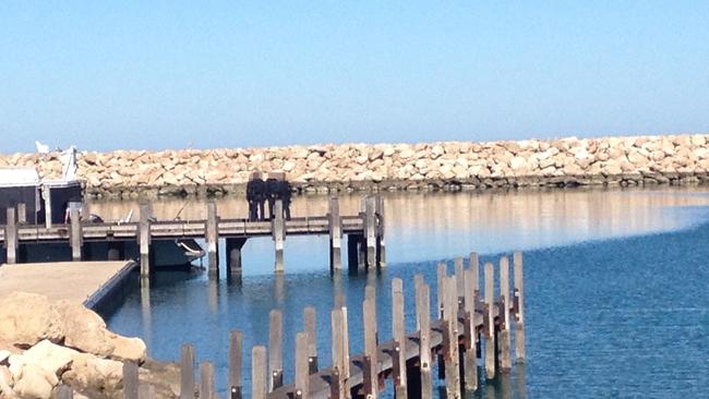 The scene of today’s record bust in Perth. Picture: Geraldton Guardian