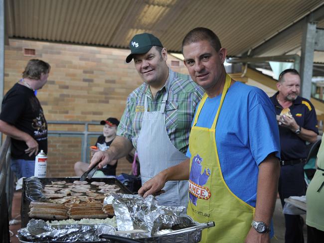 Sausage sizzles are an election day tradition.