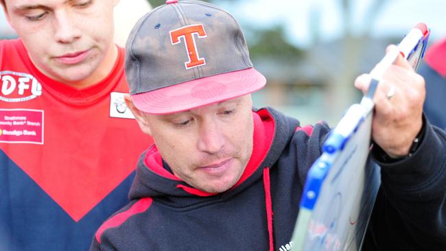 Tullamarine coach David Connell. Picture: Jamie Morey