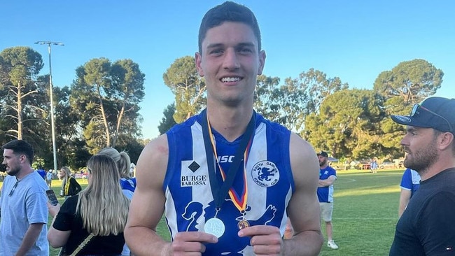 Arnold was best on ground in South Gawler's 2023 grand final win. Picture: South Gawler Football Club