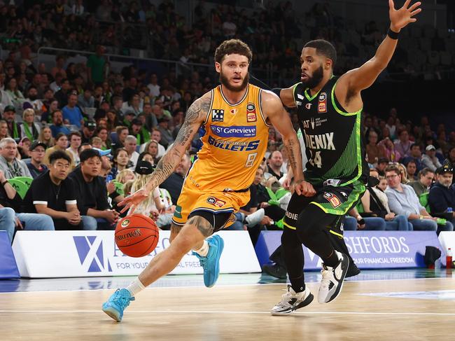 Johnson had a productive second half for the Bullets. Picture: Graham Denholm/Getty Images