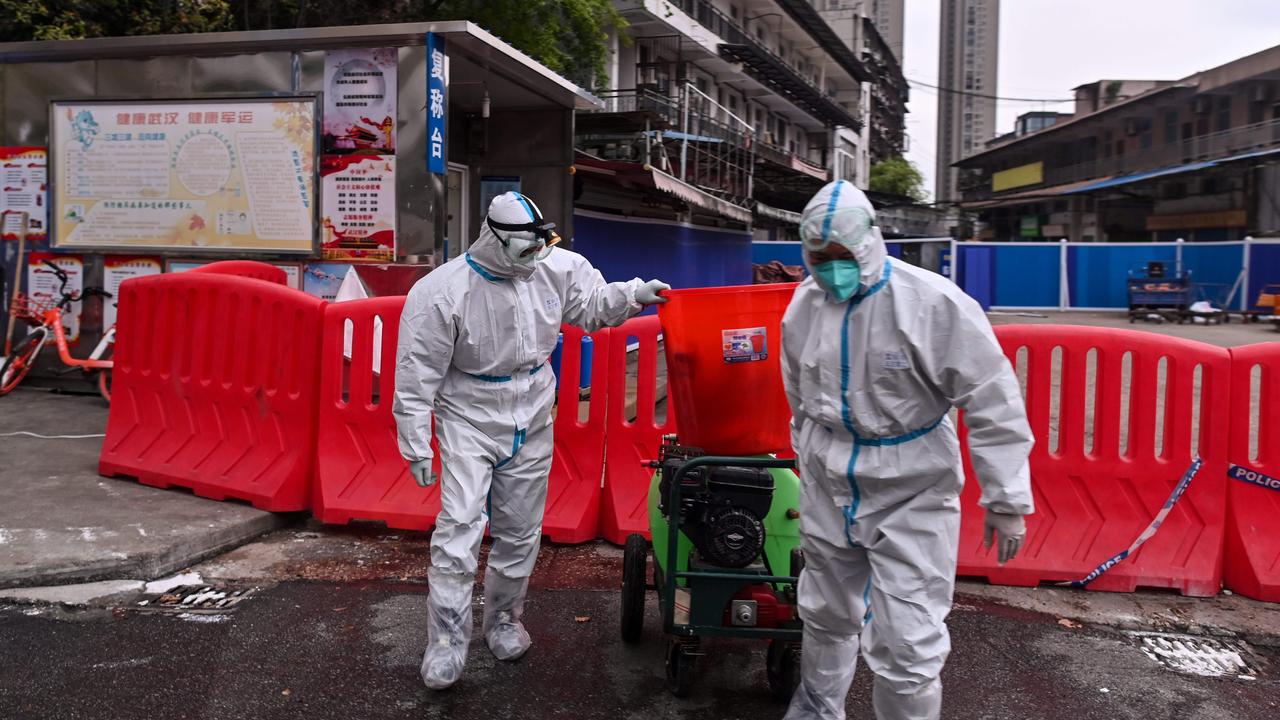 Dr Yan became alarmed as coronavirus spread globally from Wuhan (above) but Beijing kept quiet about its human transmission. Picture: Hector Retamal/AFP