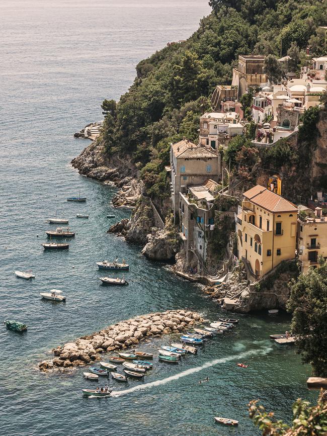 The nearby fishing hamlet of Conca dei Marini. Picture: Umberto D’Aniello.