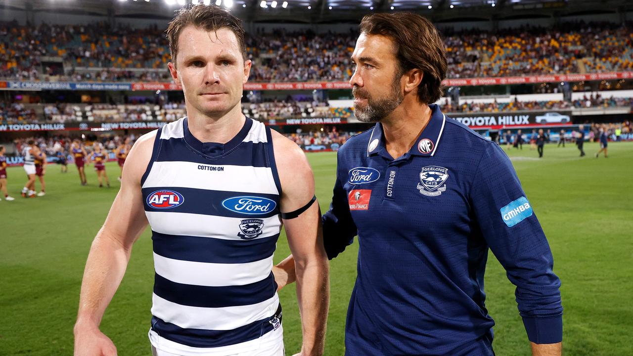 AFLPA president Patrick Dangerfield agrees that the cuts to the soft cap are hurting clubs. (Photo by Michael Willson/AFL Photos via Getty Images)