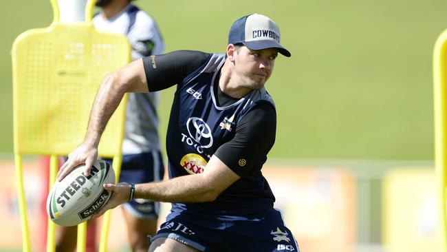 Lachlan Coote wants to finish his career with the Cowboys. Picture: Wesley Monts