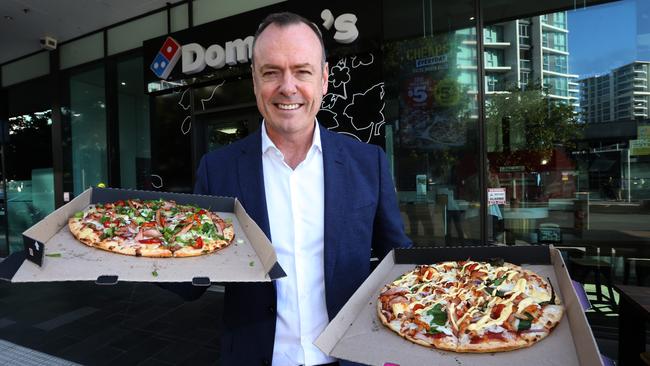 Domino's CEO Don Meij. Picture: Annette Dew