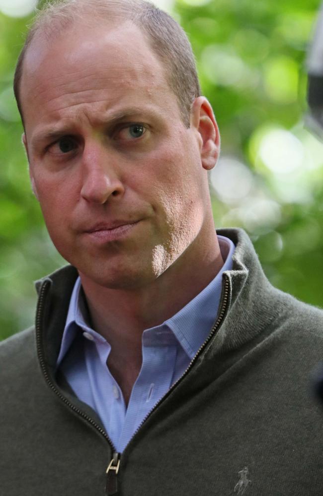 Prince William was the first to publicly comment on the Oprah interview. Picture: WPA Pool/Getty Images