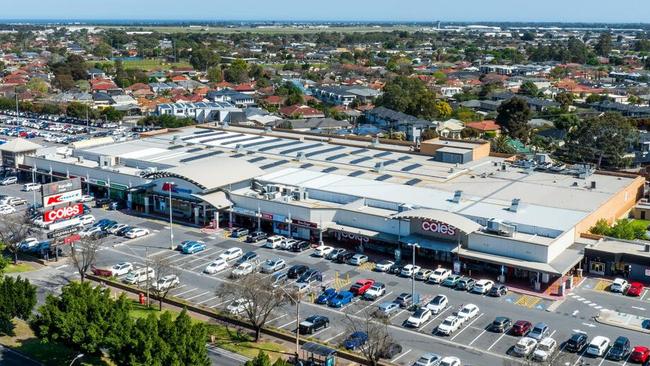 The Kurralta Village shopping centre on Anzac Highway, Kurralta Park.