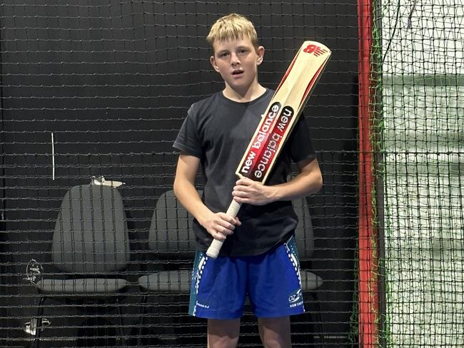 Jack Jobson pictured last season at Maccas Cricket Coaching, Tahmoor. Picture: Ray McMurrich