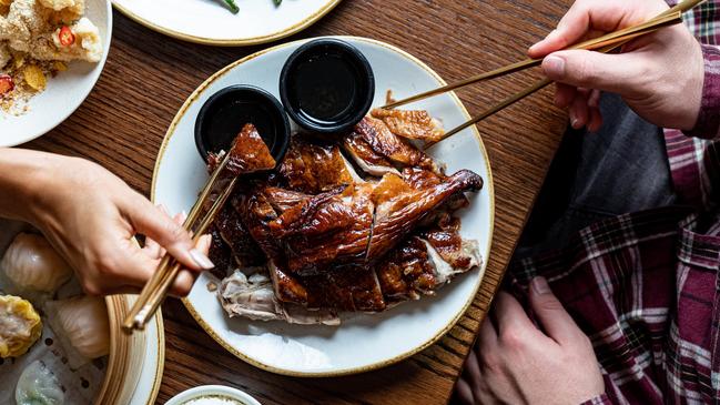 Holy Duck’s Peking duck. Picture: Supplied