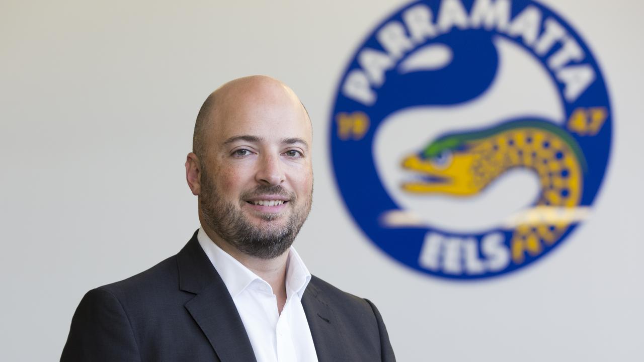 Eels chief executive Jim Sarantinos.