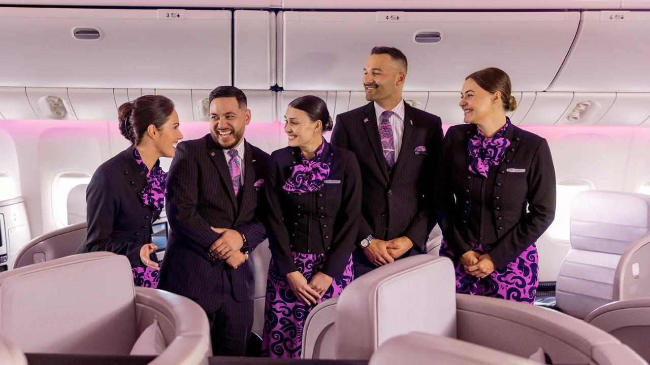 The current Air New Zealand uniform. Picture: Air New Zealand