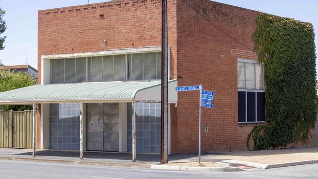 The former Snowtown Bank building where the bodies were found. The property is now privately owned. Picture: Kelly Barnes