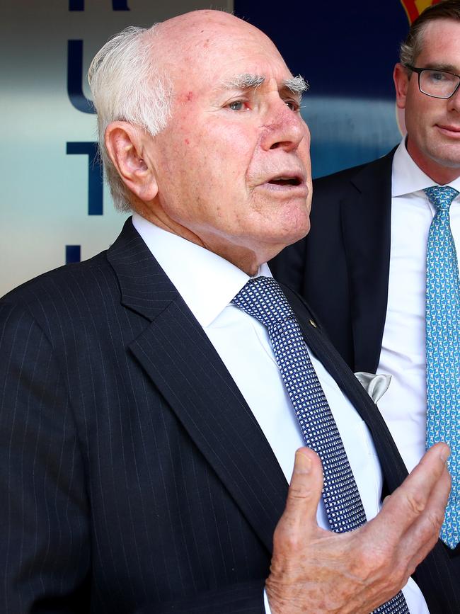 Former Prime Minister John Howard was in touch with the mood of the Australian people. Picture: Toby Zerna