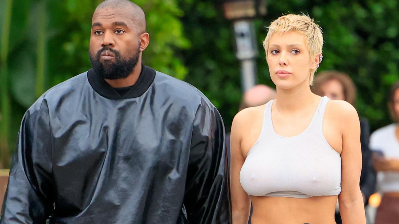 Kanye West goes barefoot as 'wife' Bianca Censori wears sheer bra