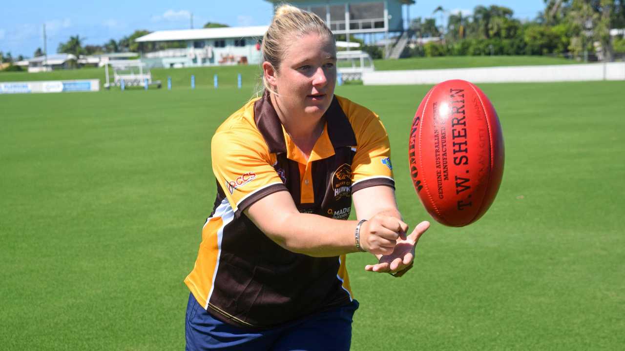 HOME SUPPORT: New Hawks A-Grade assistant coach Jennifer Ritchie says the club has only been supportive of her. Picture: Nick Wright