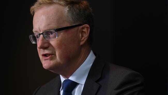 Reserve Bank governor Phillip Lowe. Picture: AAP