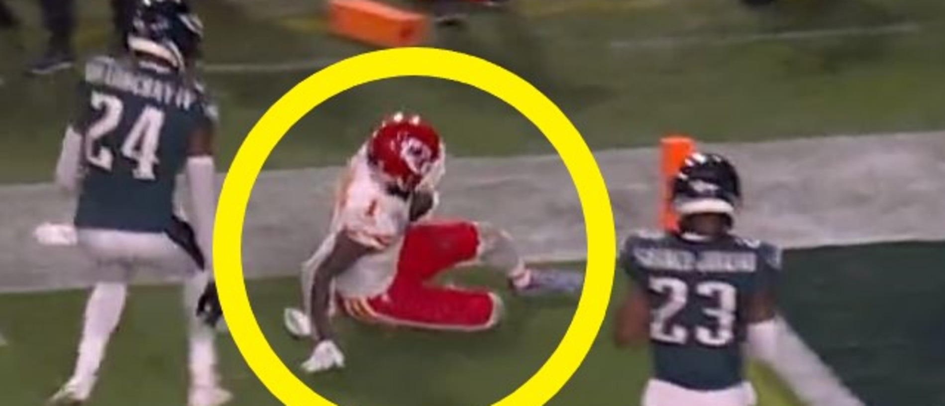 NFL Super Bowl 2023: Jerick McKinnon refuses to score touchdown, seals win  with game-winning slide, Kansas City Chiefs def Philadelphia Eagles