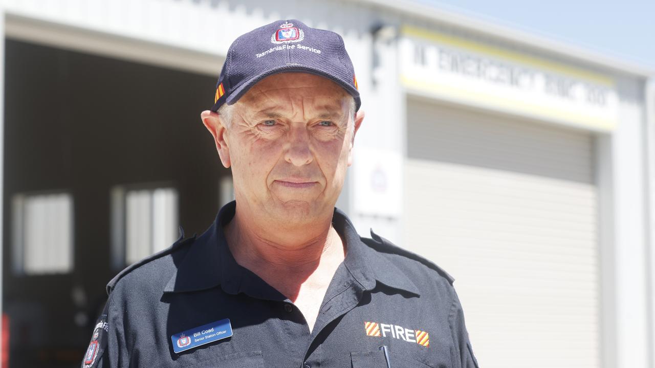 Bill Coad senior station officer with Tasmania Fire Service at Swansea Fire Station. Picture: Nikki Davis-Jones