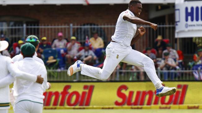 Kagiso Rabada took 11 wickets in South Africa’s win in Port Elizabeth.