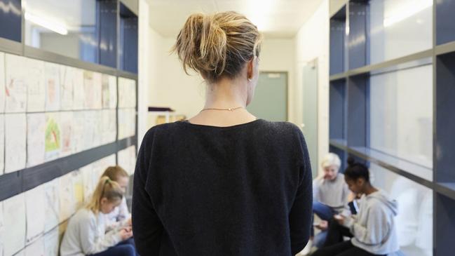 Stock photo of a school teacher.