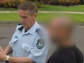 NSW Police arrest man at Greystanes. He was charged with faily to comply digital evidence access order direction, wo counts of deal with property proceeds of crime less than $100,000, and one count each of do act etc intending to pervert the course of justice, and possess prohibited drug. Picture: NSW POLICE