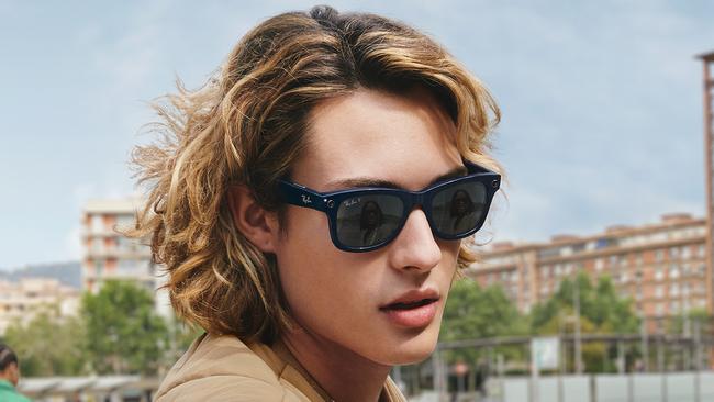 Facebook's Ray-Ban Stories smart glasses.