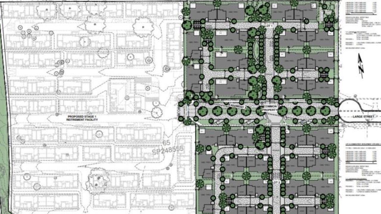 Plans for the Oak Tree Group and Barry Bernoth's retirement and residential development in Middle Ridge.