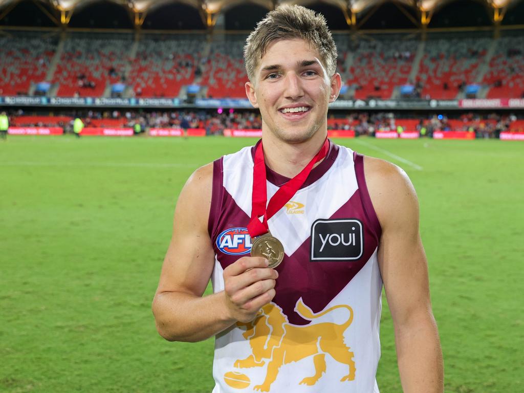 The Lions will welcome the return of the in-form Zac Bailey. Picture: Russell Freeman/AFL Photos via Getty Images