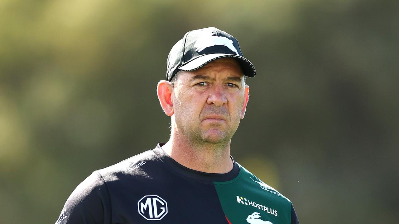 Shane Richardson says he is confident Jason Demetriou will be a Souths premiership winner. Picture: Mark Metcalfe/Getty Images.