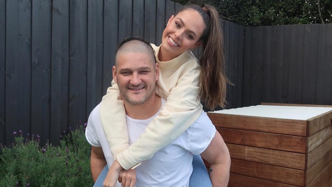 Brendan and Mia Fevola.