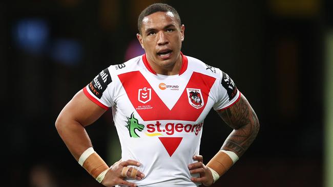 Frizell has no plans to leave the Dragons. Photo: AAP Image/Brendon Thorne