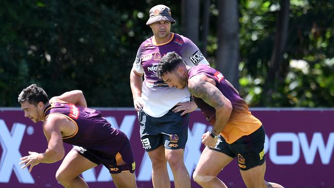 The Broncos are thriving under Seibold’s fresh approach. (AAP Image/Dan Peled) 