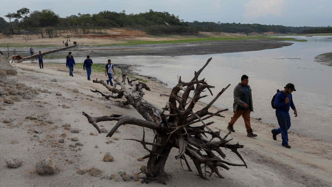 The severe drought is threatening the lifestyle of some 47 million people who live on their banks. Picture: Michael Dantas / AFP