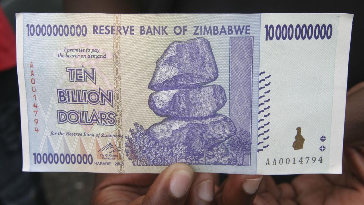 10 Trillion Zimbabwe Dollar shops