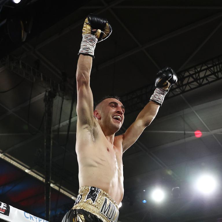 Jason Maloney celebrates a victory last year. Picture: Michael Klein