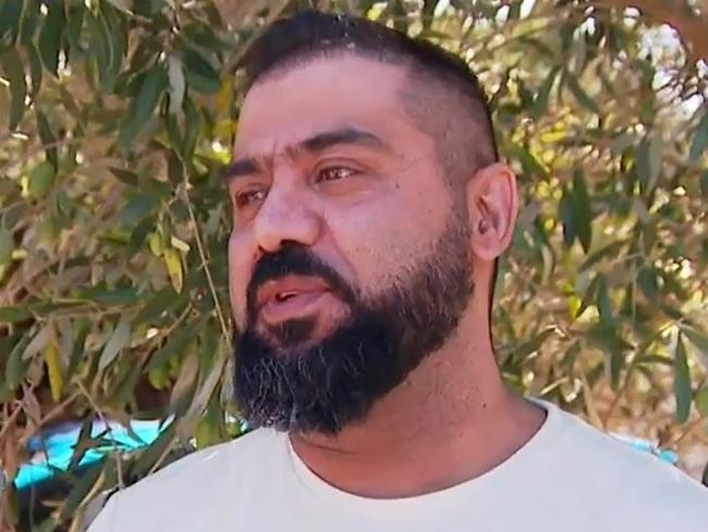 Owner, Amir Tofigh speak to 9News about his sheep.