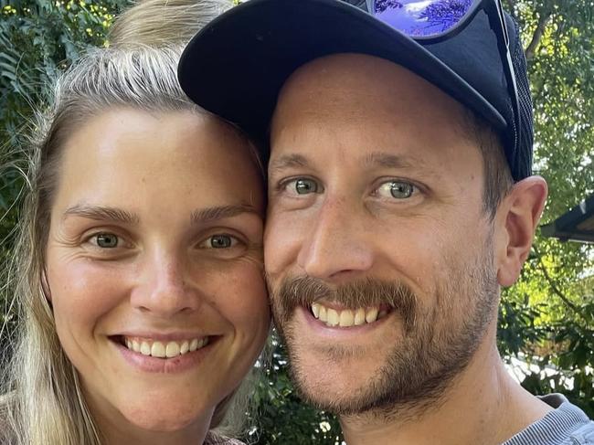 Ella Troup and husband of four years, Ben. Picture: Instagram