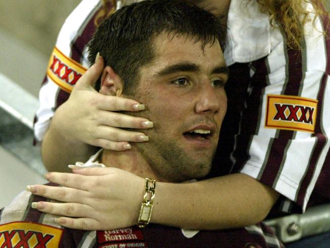 Cameron Smith takes it all in following his Queensland debut.