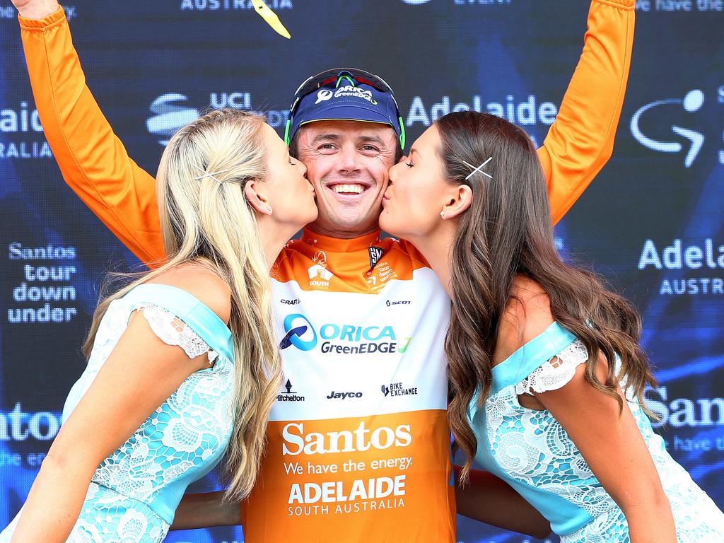 Gerrans retains the Ochre Jersey. Photo: Sarah Reed.