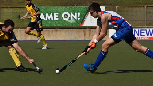 Photos from Darwin B-grade hockey grand final day. Picture: Darcy Jennings.
