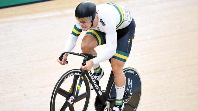 Australia's Matthew Glaetzer is building his reputation as a livewire in the track sprint.