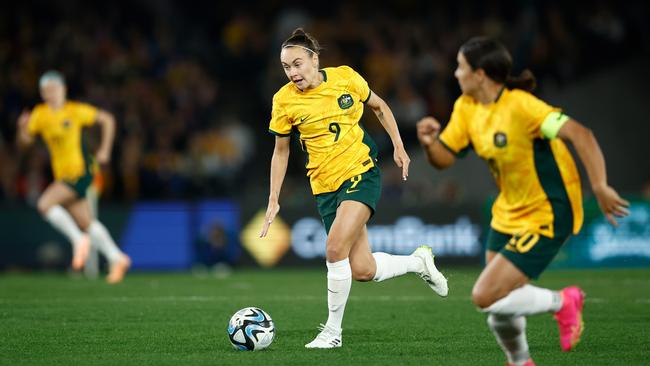 Foord is one of the Matildas’ bona fide stars. (Photo by Daniel Pockett/Getty Images)