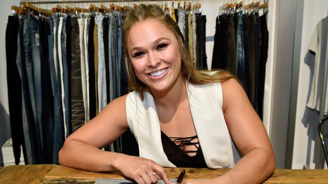 Ronda Rousey was inducted into the International Sport Hall of Fame.