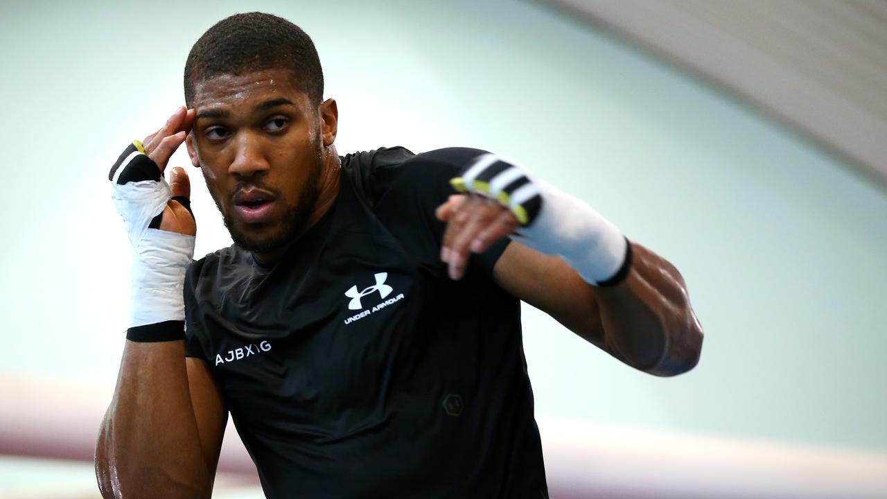 Anthony Joshua is set for his American boxing debut this weekend.