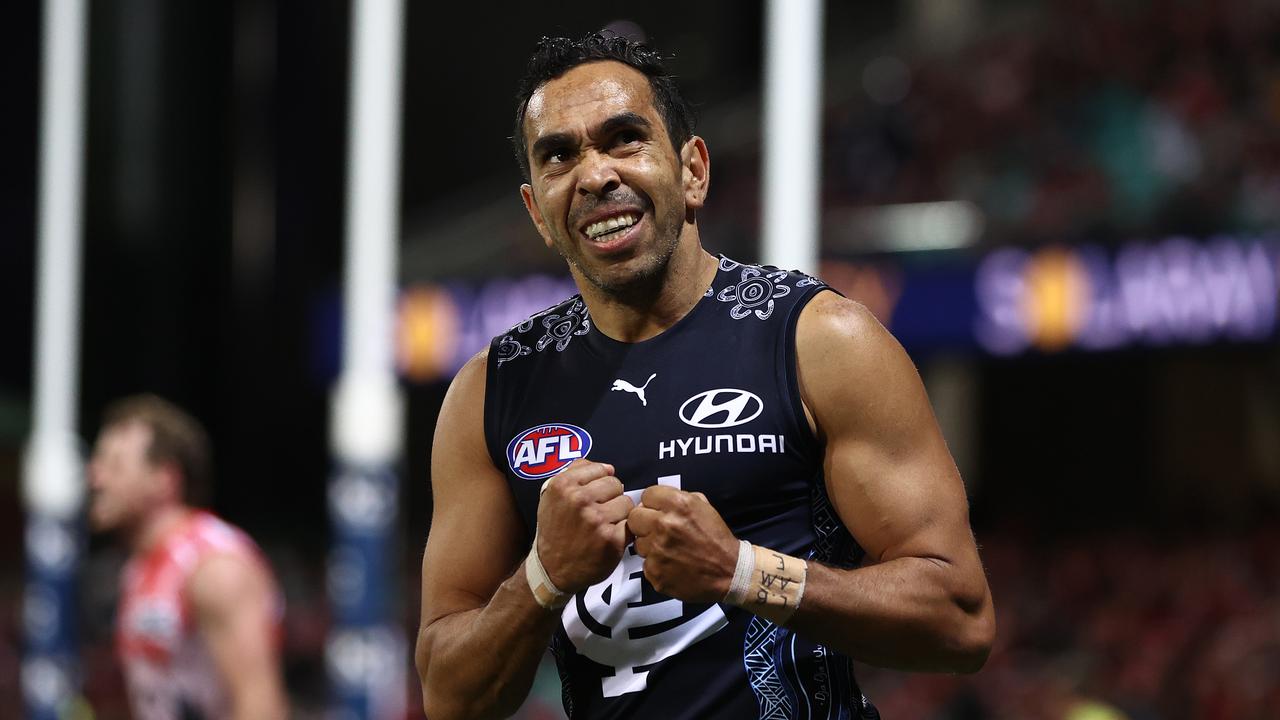 Eddie Betts produced another moment of brilliance. Picture: Cameron Spencer/Getty Images