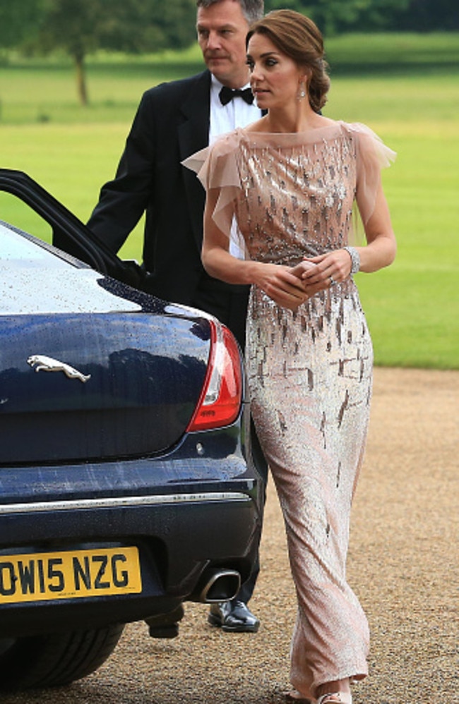 Kate recycling the look in 2016. Picture: Stephen Pond/Getty Images