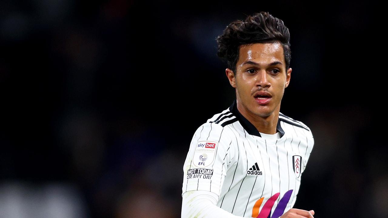 LONDON, ENGLAND – APRIL 19: Fabio Carvalho of Fulham during the Sky Bet Championship match between Fulham and Preston North End at Craven Cottage on April 19, 2022 in London, England. (Photo by Clive Rose/Getty Images)